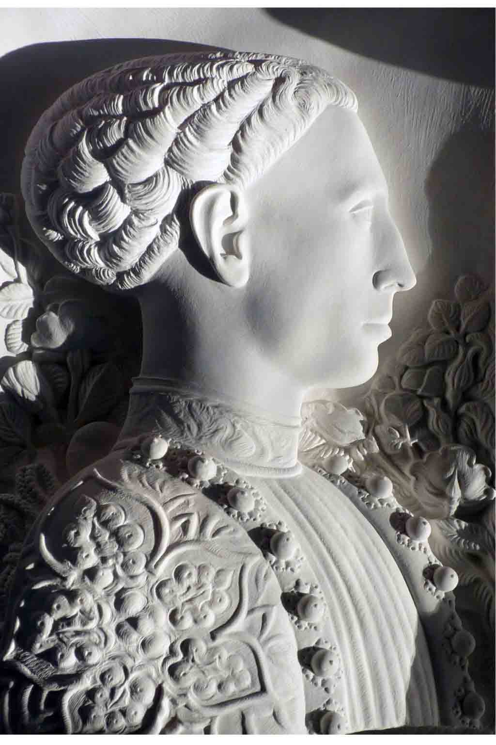 Lionello D’Este (copia in gesso)