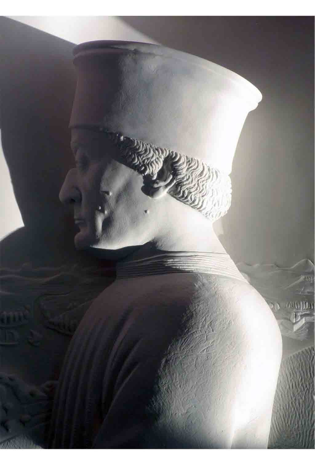 Federico da Montelfeltro (copia in gesso)