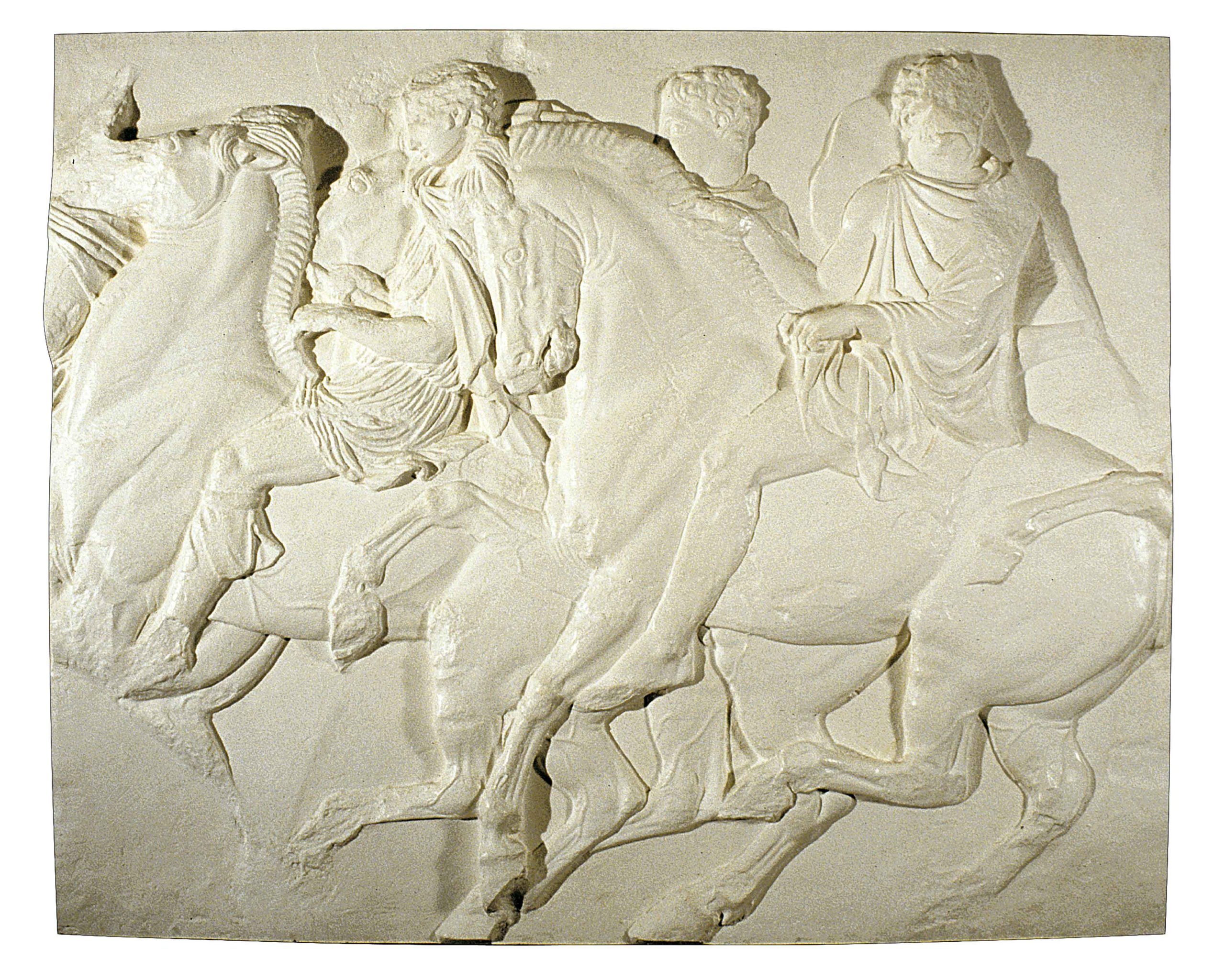 Frammento del fregio del Partenone